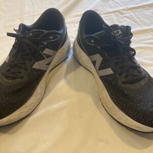 New Balance Black and White Athletic Shoes